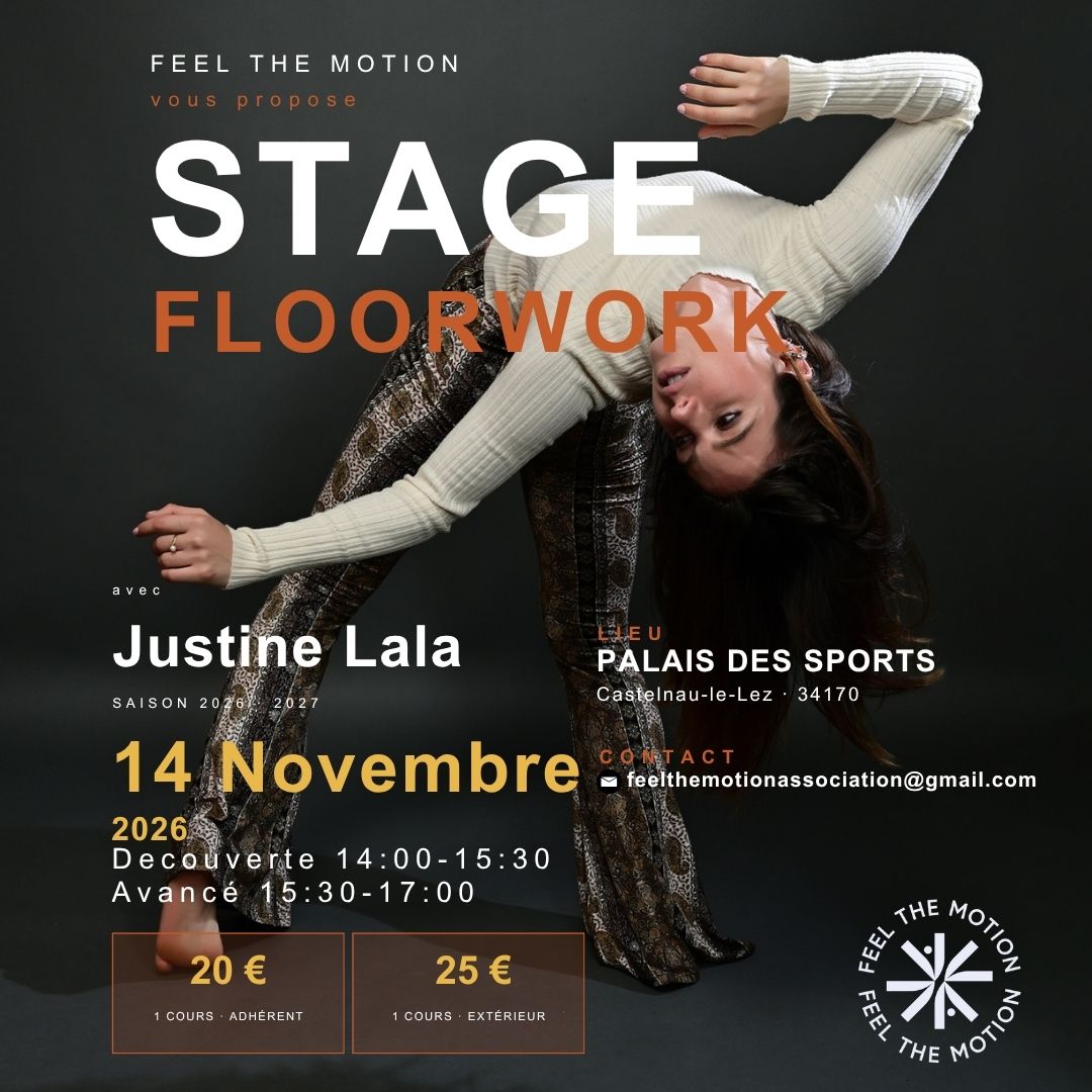 Affiche de Stage Floorwork 