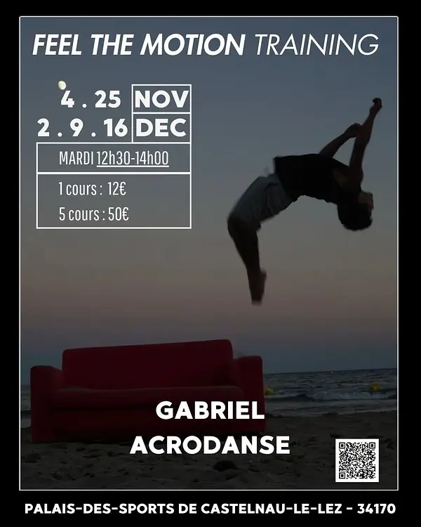 Affiche d'un événement Feel The Motion